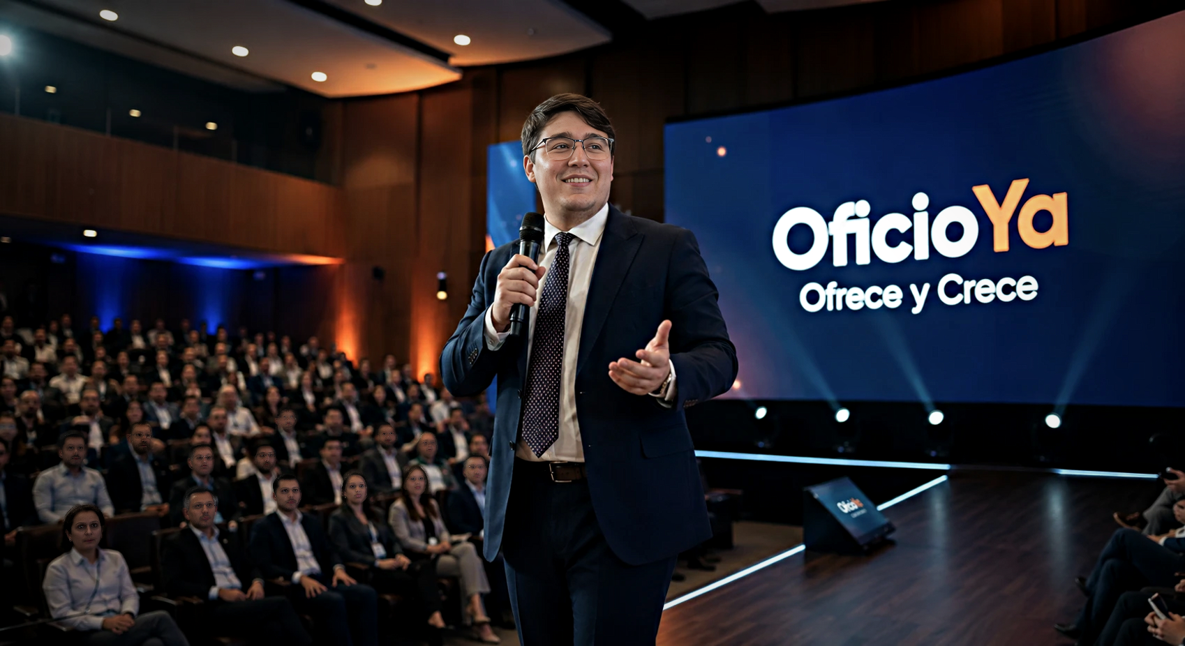 Andrés Algora, fundador de OficioYa